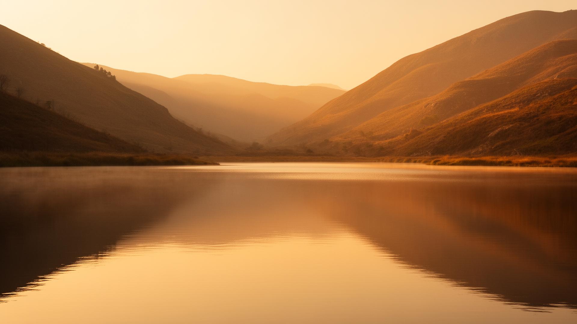 Mountain Lake landscape